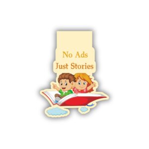 No Ads, Just Stories Magnetic Bookmarks
