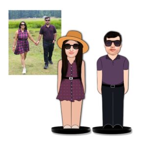 Double Trouble Caricature